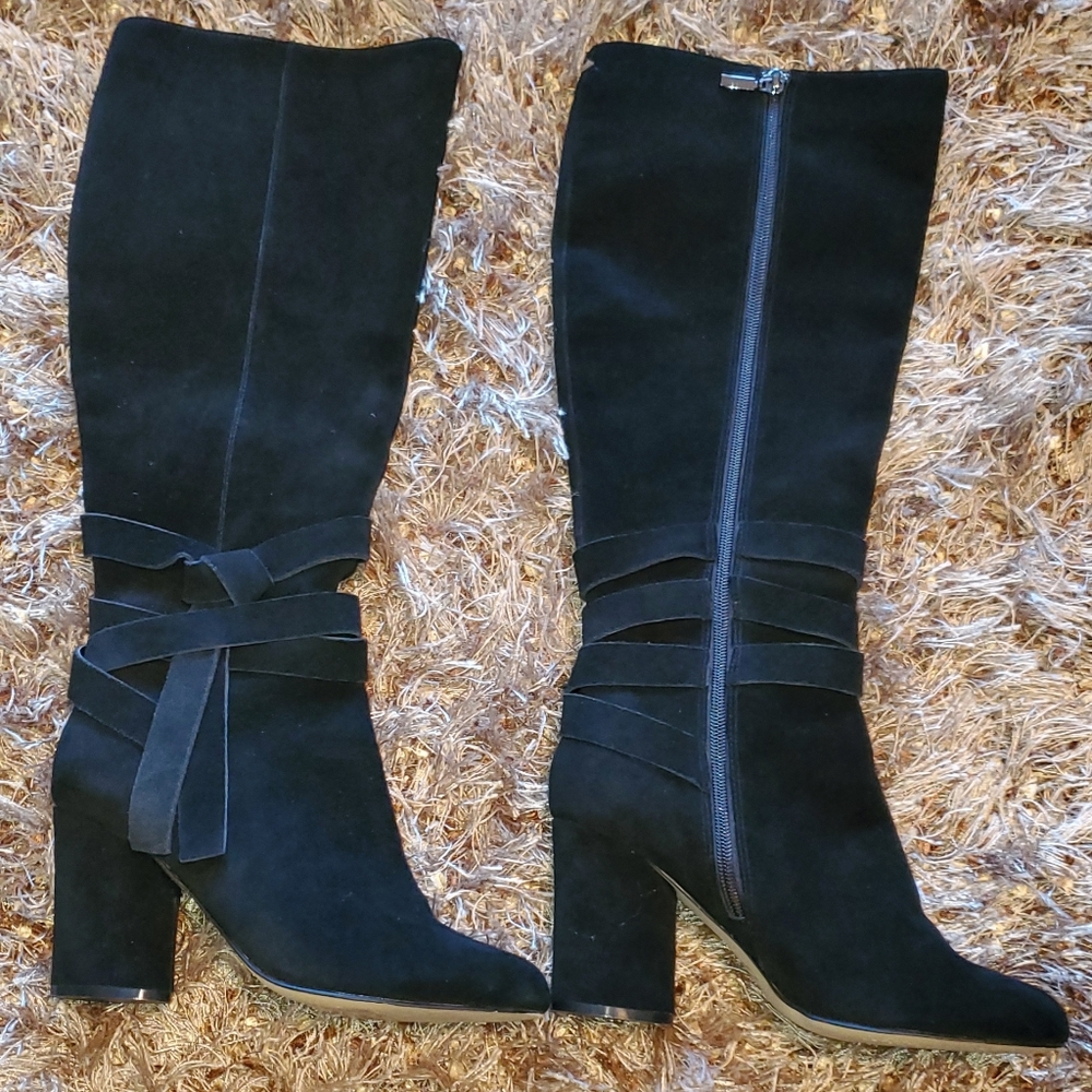 Black Suede Boots